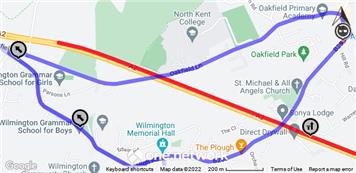 Temporary Road Closure - B258 Church Hill, Wilmington - 17th November 2022 for 1 night between 20.00hrs and 23.00hrs NEW DATE