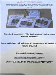 Joydens Wood Gardening Club