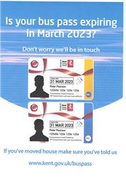 Is your bus pass expiring in March 2023